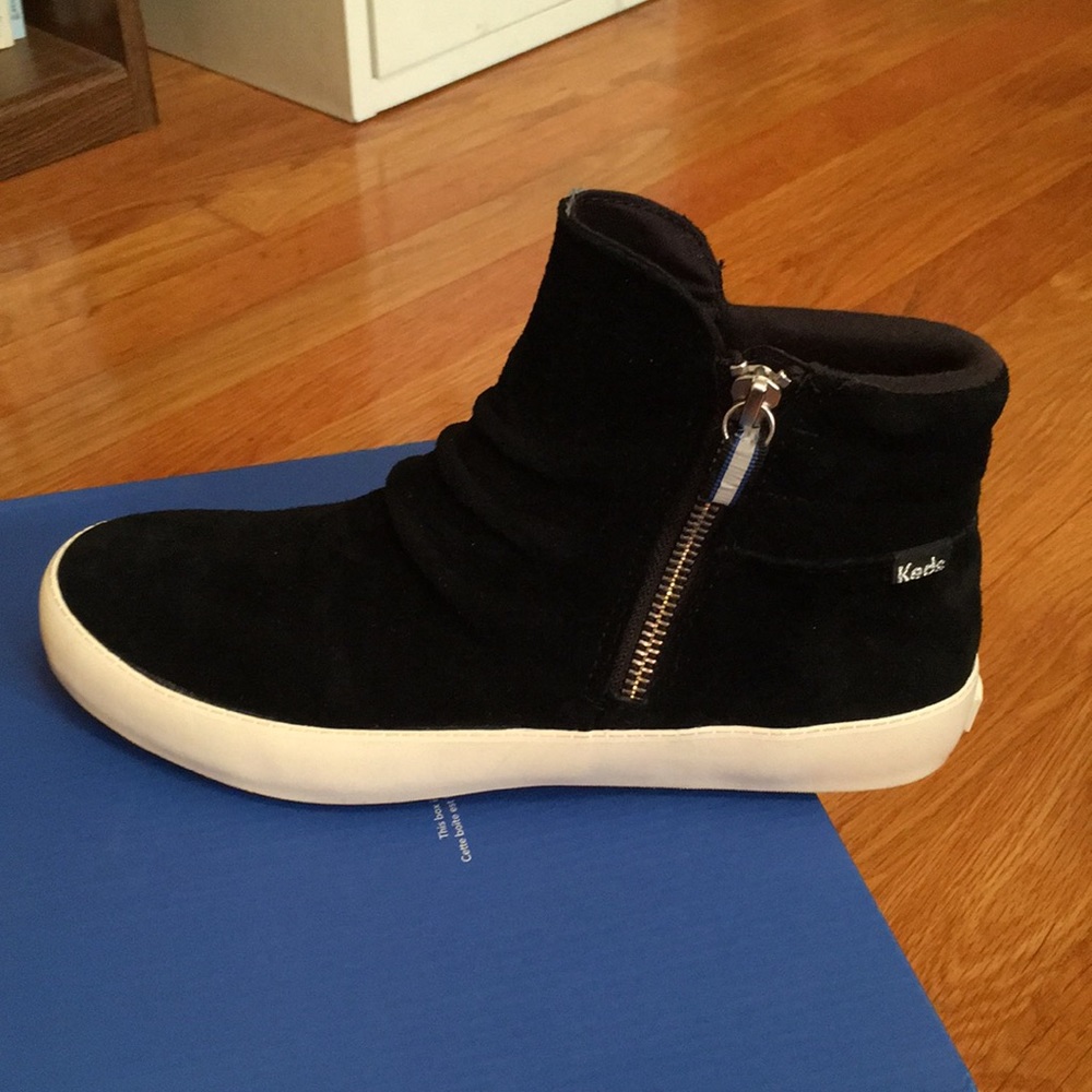 Keds Midtown Suede Zip Boot